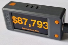 Bitcoin clock price - clock, display