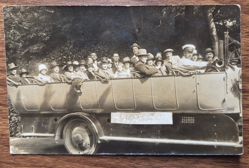 Charabanc visiting gough - charabanc, gough's