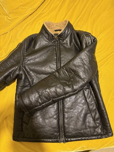Armani leather jacket - ,
