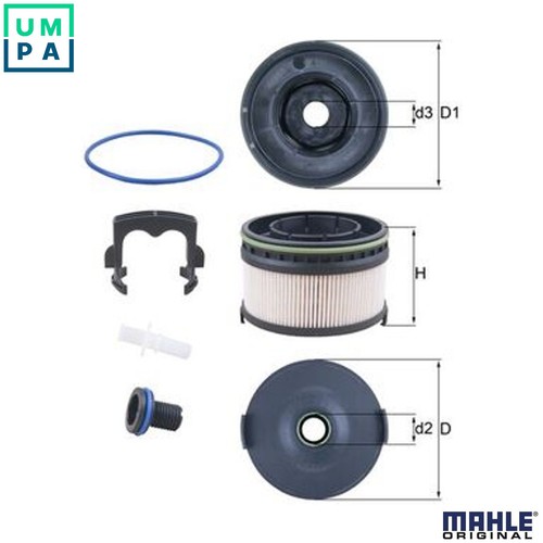 Fuel filter 568kit - filter, kx