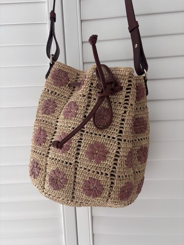 Sézane mini farrow raffia - mini,
