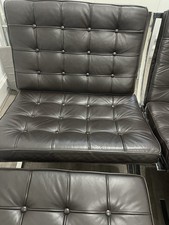 Pair barcelona chairs and - of,