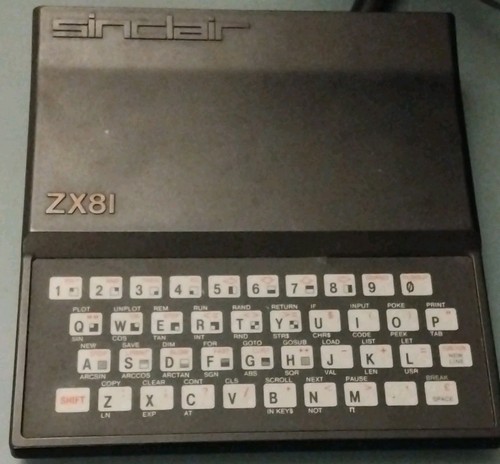 Sinclair zx81 vintage personal - zx81,