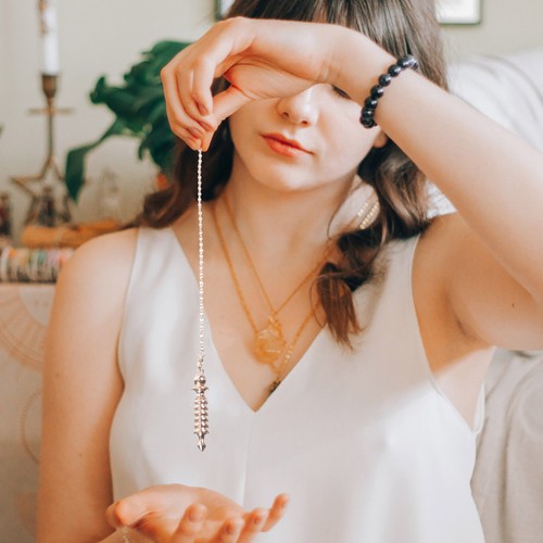 Handcrafted golden metal - golden,