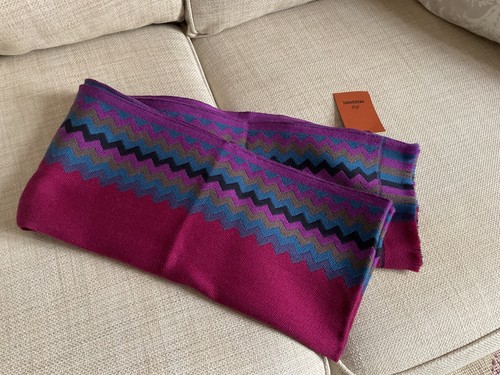 Missoni wool scarf zig - wool,