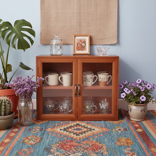 Shelf tier wooden display - shelf,