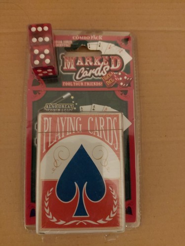 Marked cards and trick - and,