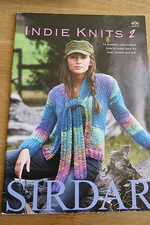 Sirdar Pattern Book No. 406 - Indie Knits - 14 Dramatic Colour Effect Knits