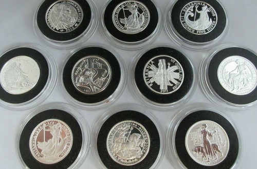 Royal mint silver britannia - uk,