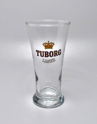 Vintage rare tuborg - beer, glass