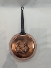French copper Normandy decorative pan