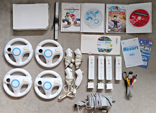 Nintendo wii console - console, bundle
