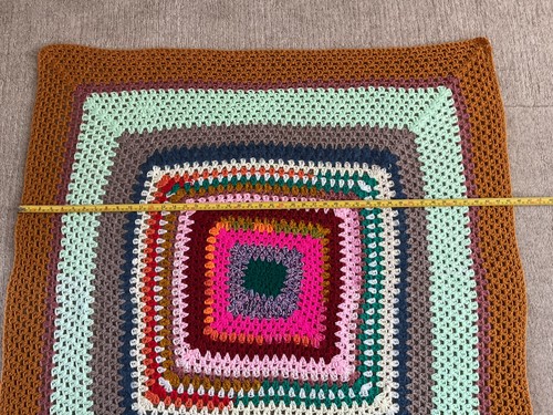 Granny square style blanket - style,
