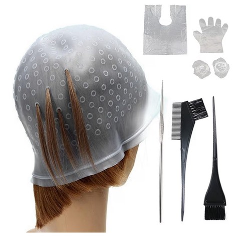 7pcs silicone highlight cap - silicone,
