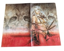 LUIS ROYO LIMITED Poster From 2006 23" X 18" Fantasy Gothic Free Post 