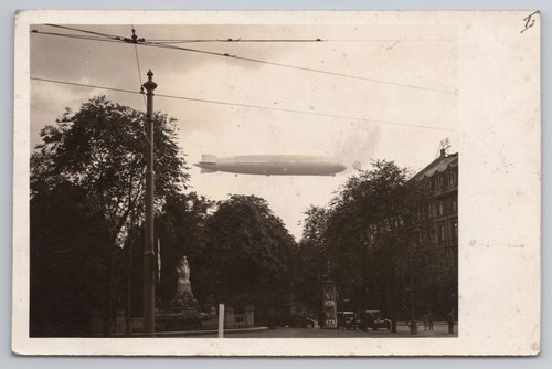 Aviation postcard graf - aviation,