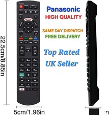 PANASONIC TV REMOTE FIT FOR ALL PANASONIC SMART TV WITH NETFLIX- MY APPS BUTTON 