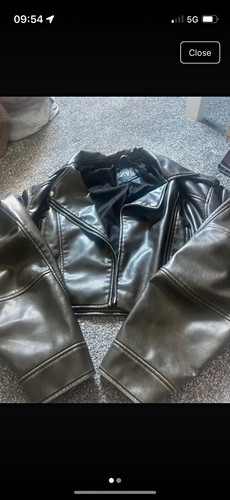 Zara women black faux - zara,