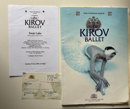 Kirov ballet swan lake - kirov,