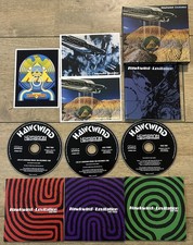 HAWKWIND:"LEVITATION".2009 CHERRY RED 3CD SET EXPANDED EDITION.INC.POSTCARDS ETC