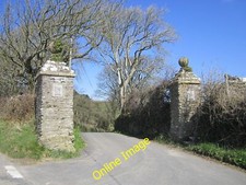 Photo 6x4 Stone gate posts