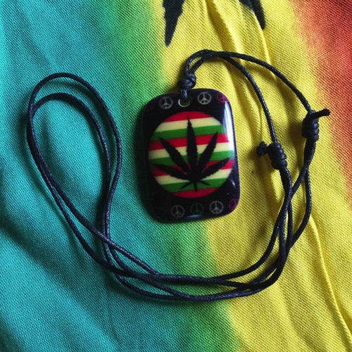 Rasta selassie dog tag - rasta,