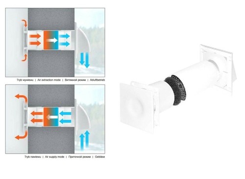 Heat recovery kit - kit, single