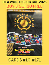 PANINI ADRENALYN XL FIFA CLUB WORLD CUP 2025 CARDS  #10 - #171 MAN CITY CHELSEA