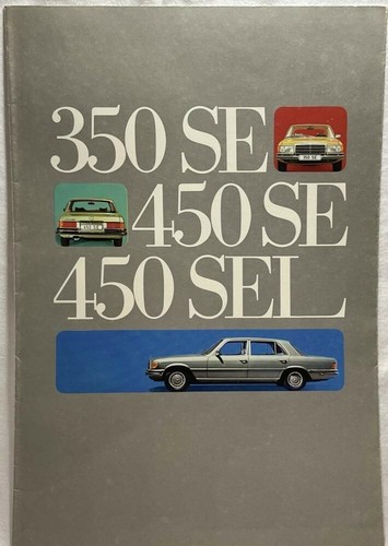 1973 mercedes benz 350se 450se - 1973,