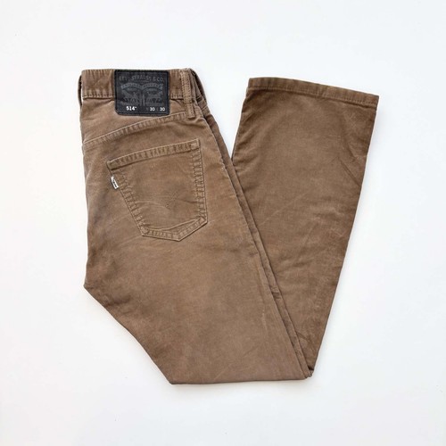 Levi 514 cords w30 l30 - levi’s,