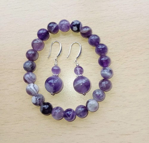 Dream amethyst bracelet - amethyst, +