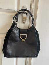 Modula Black Leather And Suede