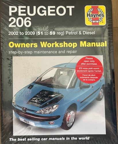 New sealed peugeot 206 - sealed,