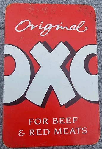 Vintage oxo cube collectible - oxo,