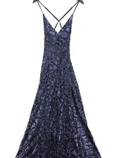 Forever Unique Maxi Dress UK14 in Blue