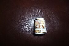 SUTHERLAND ENGLAND BONE CHINA "FROST FAIR ON THE FROZEN THAMES 1683" THIMBLE