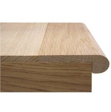 Solid oak stair - solid, nosing