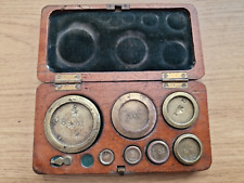 ANTIQUE VICTORIAN SET OF BRASS