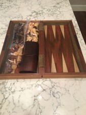 Classic Wooden Backgammon