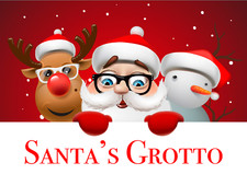 Wall Poster Print Sign Santa