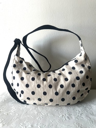 Baggu cream black - black, polka