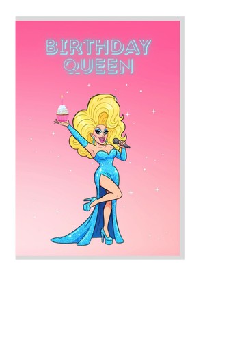 Drag queen themed birthday - queen,