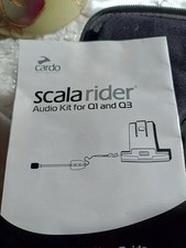 Cardo Scala Rider Audio Kit For Q1/Q3 Motorcycle Intercom Set