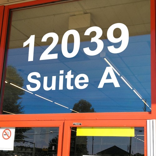 Two line business storefront - two,
