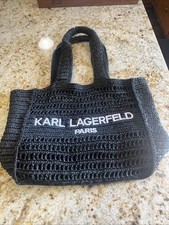 Karl Lagerfeld Black Tote Bag