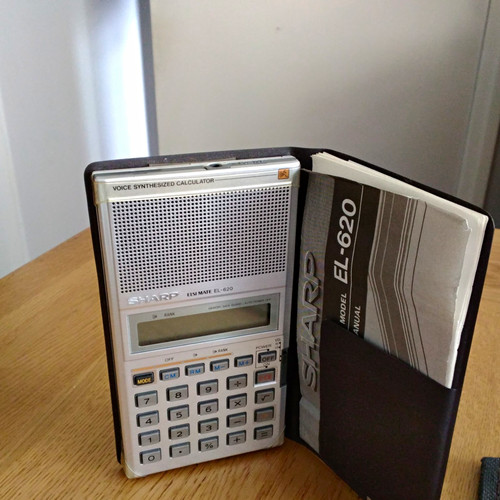 Sharp 620 handheld voice - el-620,