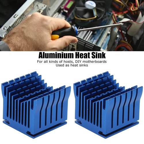 2pcs aluminium heatsink cooler - 2pcs,