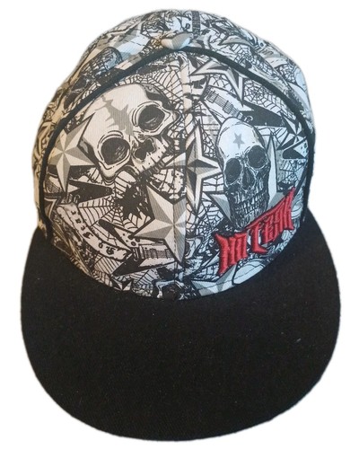 Vtg fear skull cap snapback - no,