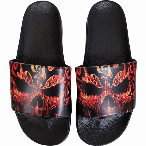 Spiral skull blast slides - skull,
