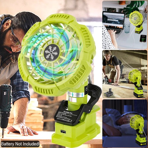 Clip battery operated fan - clip, on